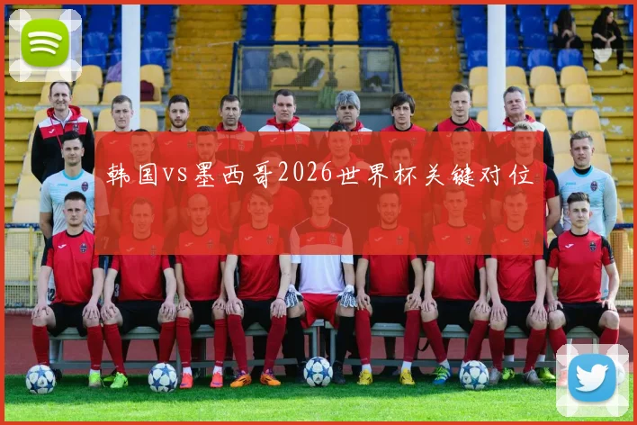 韩国vs墨西哥2026世界杯关键对位